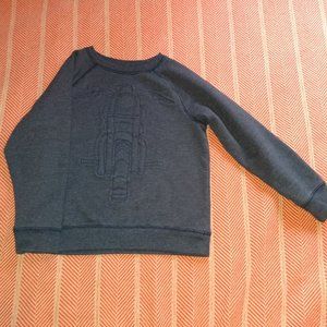 Boy's motorcycle sweatshirt